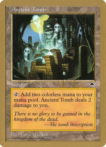Carte ancient tomb gold - tomb, border