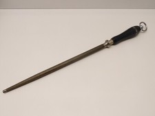 -ANCIEN FUSIL de BOUCHER AIGUISEUR A COUTEAUX Signé L BARGOIN BOUCHERIE OUTIL  D