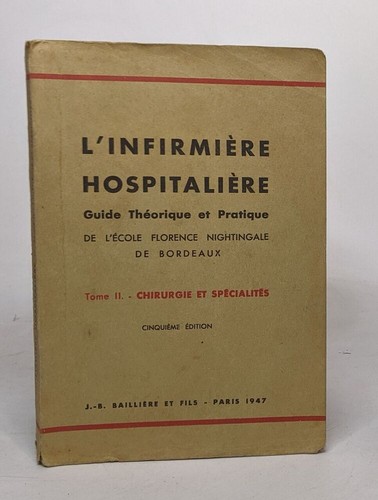 Infirmière hospitalière - l'infirmière,