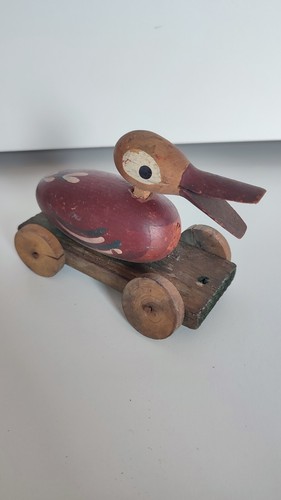 Ancien jouet animal - ancien, canard