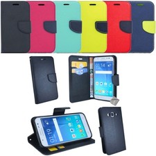 Housse etui coque portefeuille pour Samsung Galaxy J5 (2016) + verre trempe