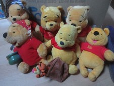 lot de 6 grosses peluches disney winnie