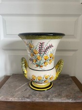 Ancien Grand Vase Urne Marié
