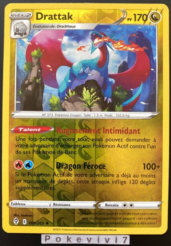 Carte pokemon drattak 109 - carte,