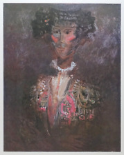 Uria MONZON Affiche originale lithographie 1965 Exposition Galerie Bosc Paris