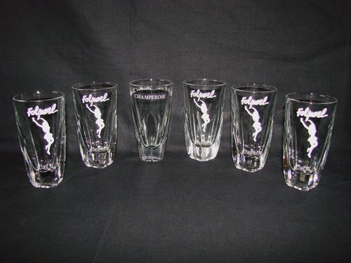 Ancien verre bistrot - verre, de