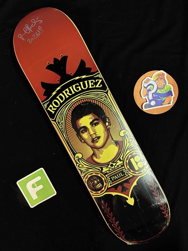 Rare signed paul rodriguez - rare,