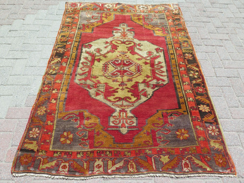Tapis turc vintage - fait, main