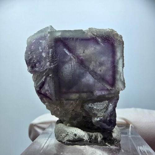 Cube fluorite fantôme - cube, de