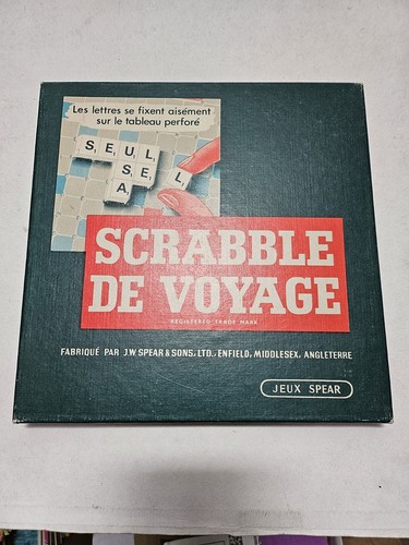 Jeux spear 1955 scrabble - spear,