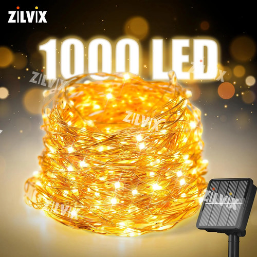 Guirlande lumineuse solaire - guirlande,