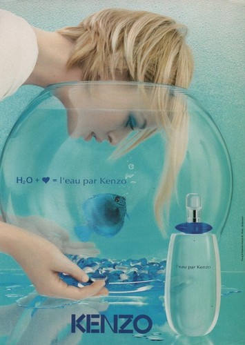 Publicité papier parfum - publicité,