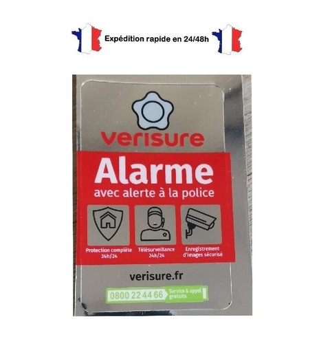 Autocollant dissuasif verisure - autocollant,