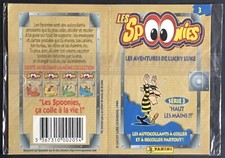 LUCKY LUKE Autocollants Les Spoonies série n°3 Panini 1999 Neuf sous cello