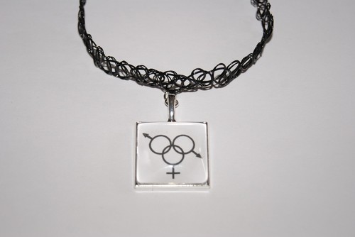 Trio logo pvc noir - « trio »,