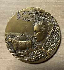 Medaille Bronze Pichard  La Chambre D’Agriculture