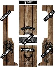 Stickers Dartcab Jack Bois foncé  - jeu de fléchettes - Darts