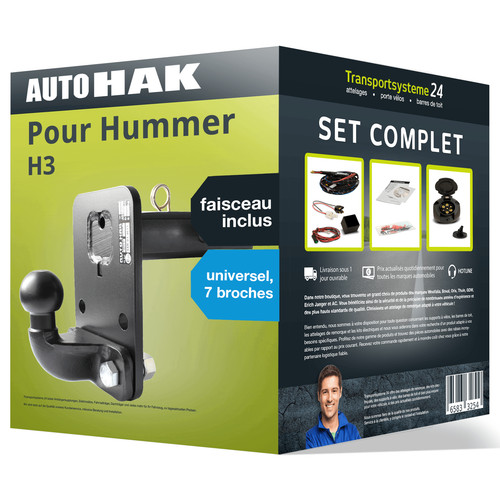 Attelage pour hummer 10 - pour,
