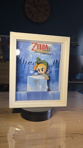 Cadre diorama zelda the - the, minish