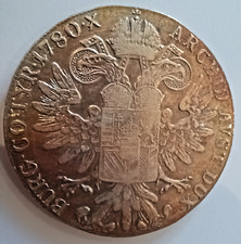 ** Très RARE Pièce  1  Thaler  1780  X  Marie Thérèse Autriche Argent Massif  **