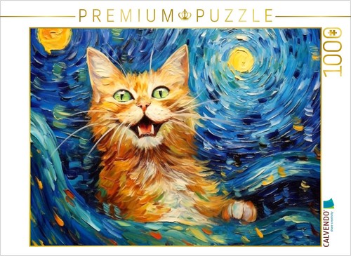 Calvendo puzzle katze stil - im,