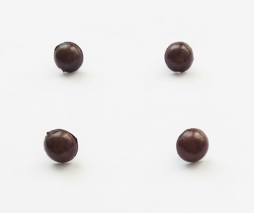 Lot boutons bronze marron - lot,