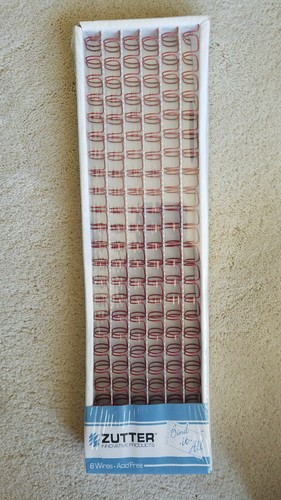 Zutter bind all red - bind-it-all, 3/8"