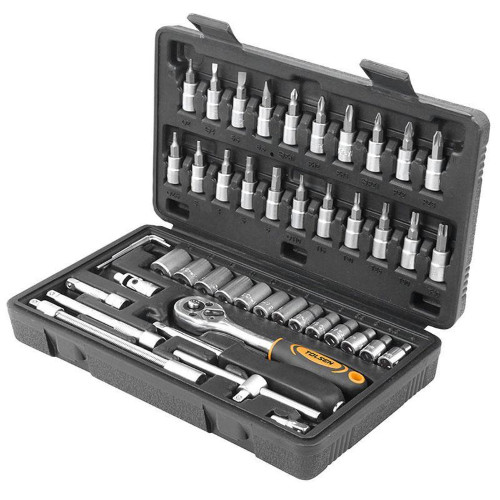 Coffret 46pz clé cliquet - À,