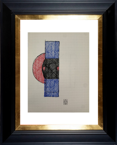 Dessin original recto verso - dessin,