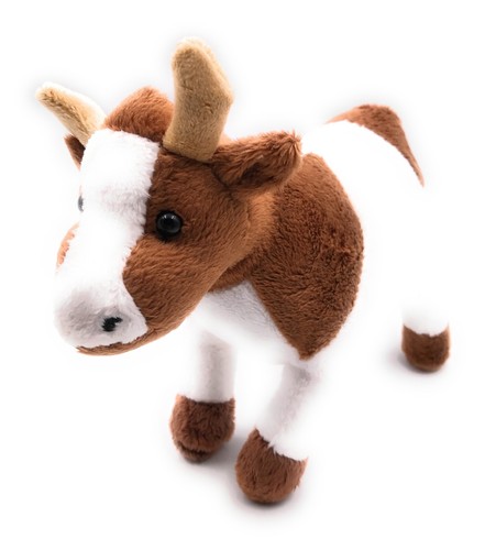 Peluche animal doux vache veau - animal,
