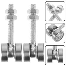 2 Pcs Roue De Porte Coulissante Travail Achats Chariot Rouleau