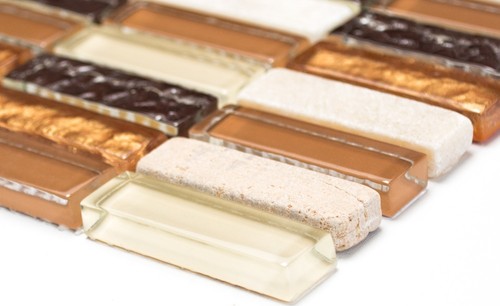 Mosaïque baguette cristal