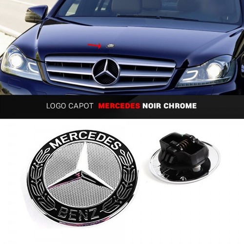 Badge logo capot - badge,