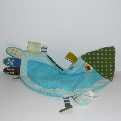 Doudou oiseau label - doudou,