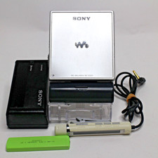 Lecteur Minidisc Portable Sony MD Walkman MZ-E620 argent fonctionnel
