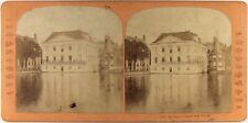 PAYS-BAS Hollande La Haye Musée Vivier c1870 Photo Stereo Vintage Albumine