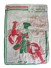 ** ANCIEN TORCHON COTON