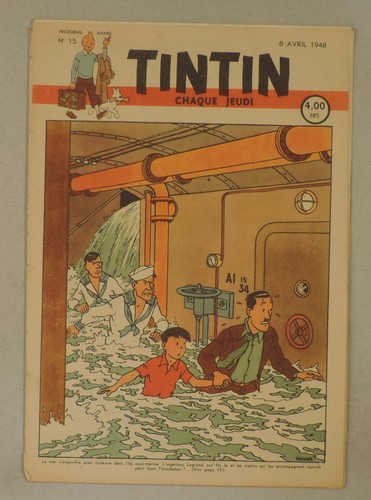 Tintin 1948 couv - tintin, 15