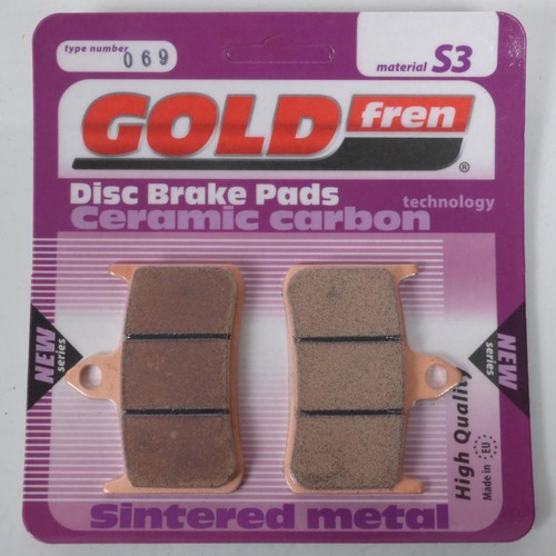 Plaquette frein gold - plaquette, de
