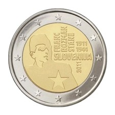 2€ UNC Slovénie 2011 Franc