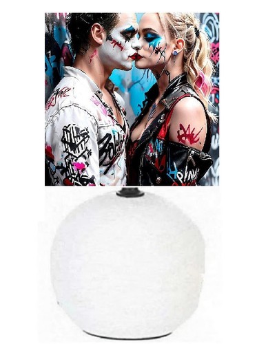 Lampe chevet harley quinn - harley,