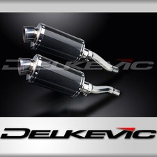 KAWASAKI GPZ500S GPZ400S 1987-2007 Echappement Pot 225mm Ovale Carbone PISTE