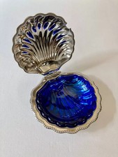 Beurrier coquillage en métal
