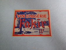 Ancienne Etiquette de vin