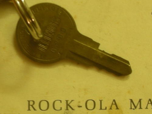 Clé juke box rock ola - juke,
