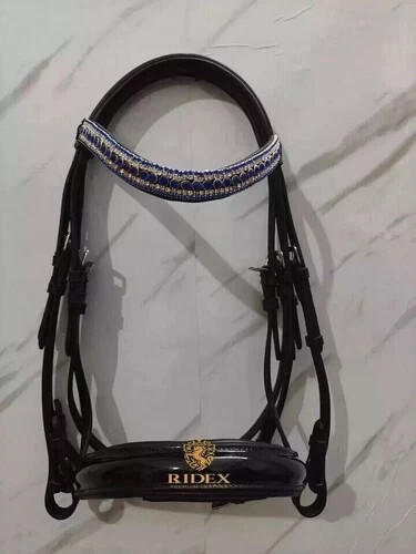 Bride cuir cheval - bride, en