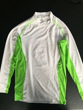 Tee shirt de ski blanc et vert femme taille M