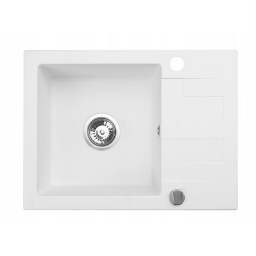 évier qls 59x44 avec zone - Évier,