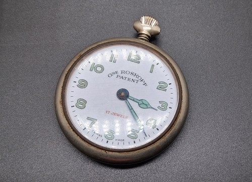 Montre vintage poche roskopf - montre,