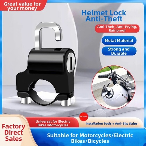 Serrure pour casque - casque,